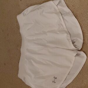Under Armour White Athletic Shorts